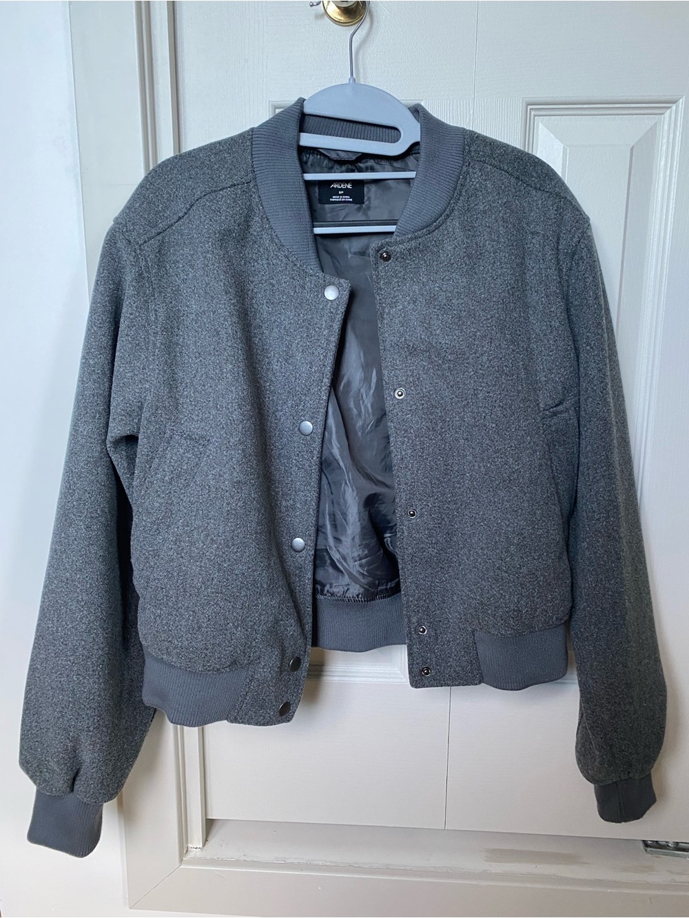 Ardene Gray Bomber Jacket - Women's
